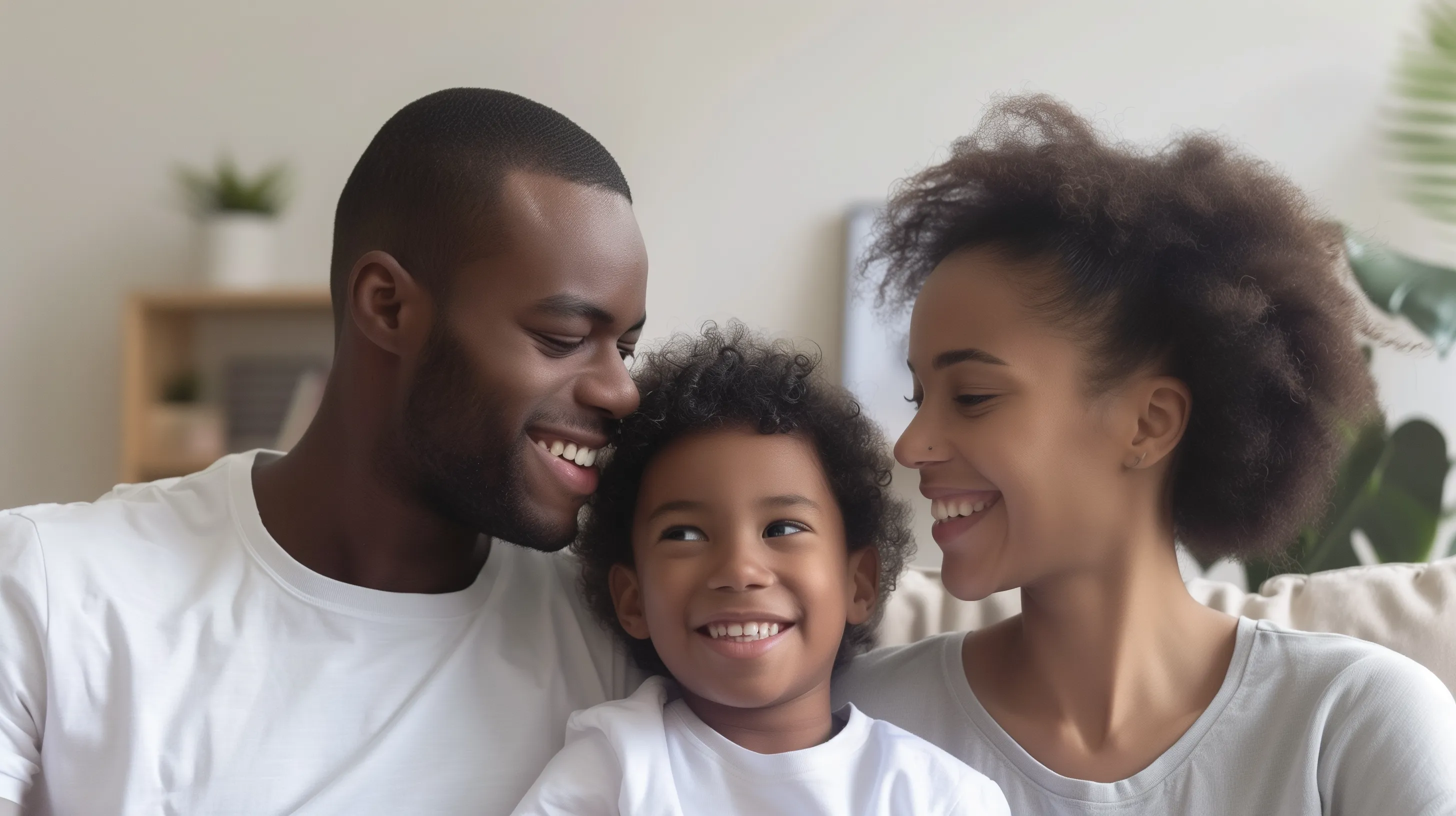 Diverse couple in counselling session